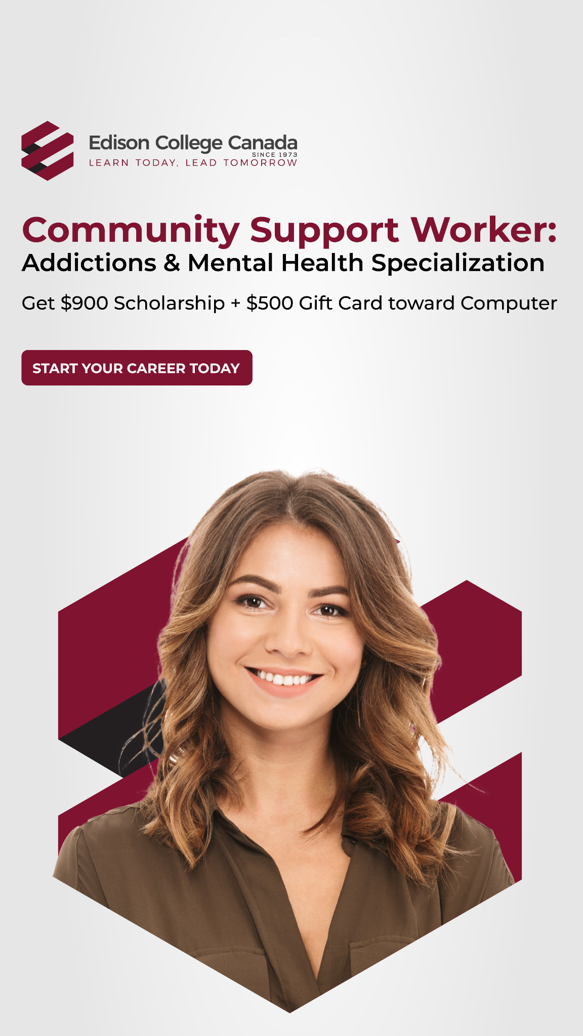 Edison College Canada Facebook ad
