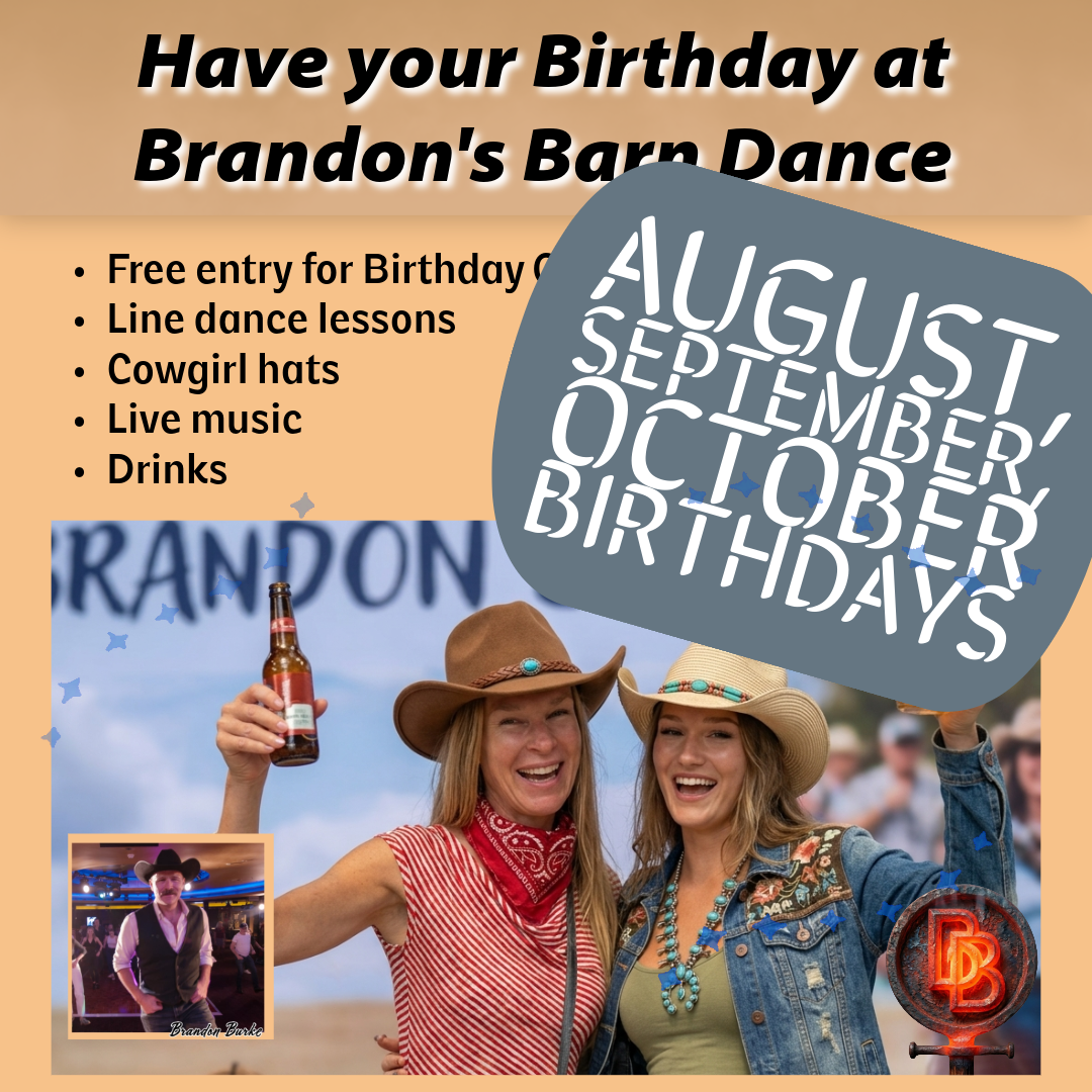 Brandon's Barn Dance Facebook ad: Kick Up Your Heels in London