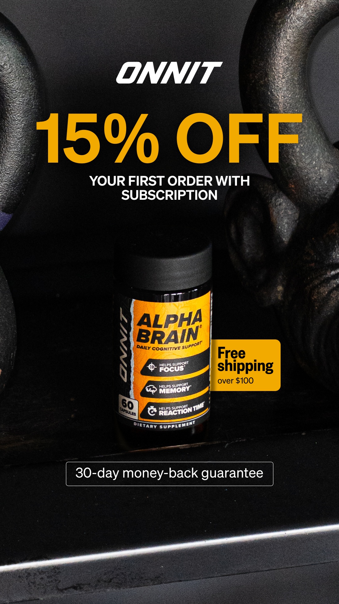Onnit Facebook ad