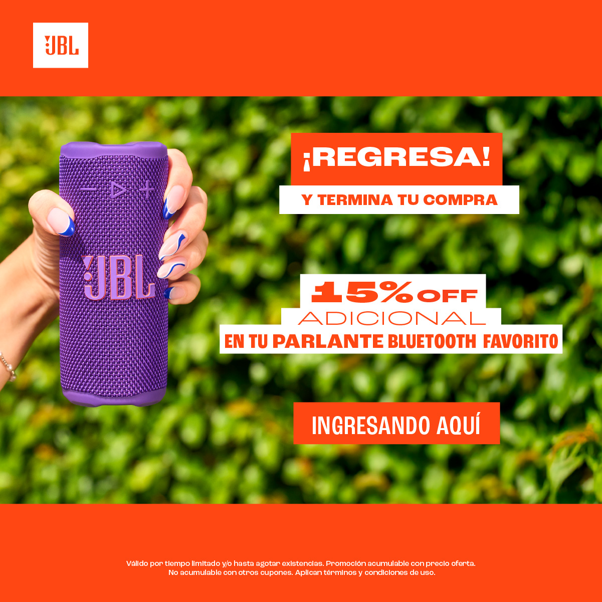 JBL Colombia Facebook ad from Feb 6, 2026