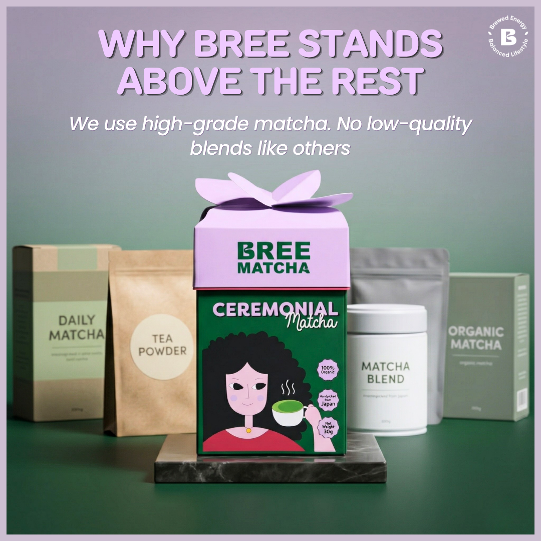 Bree Matcha Facebook ad