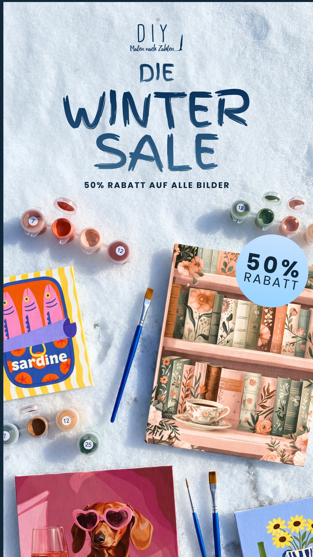 DIY - Malen nach Zahlen Facebook ad