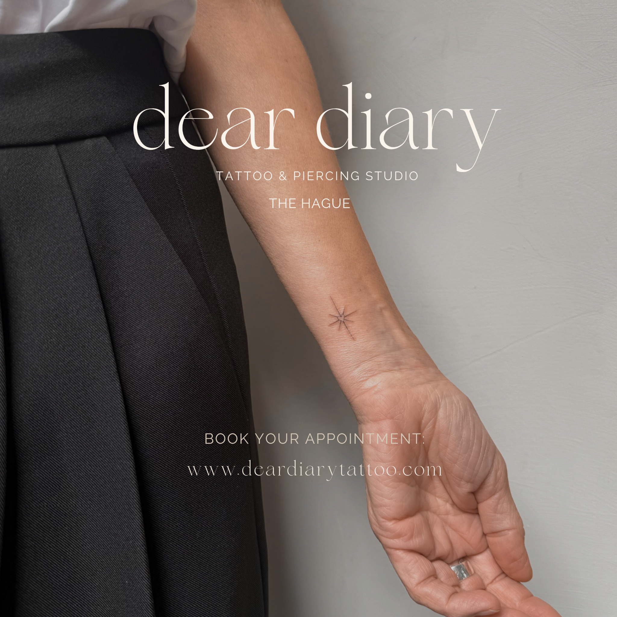 Dear Diary Tattoo Facebook ad from Oct 12, 2025