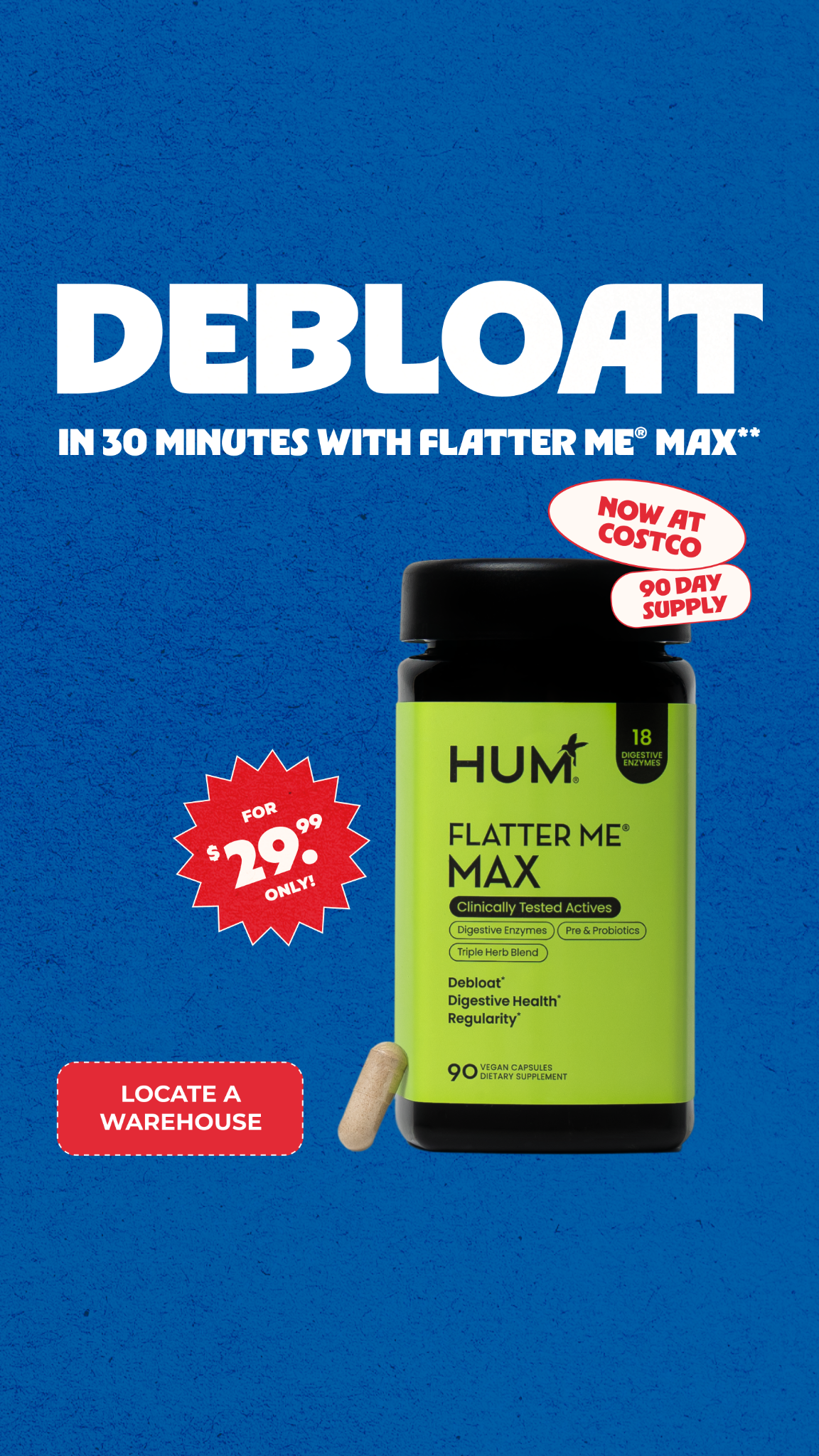 HUM Nutrition Facebook ad
