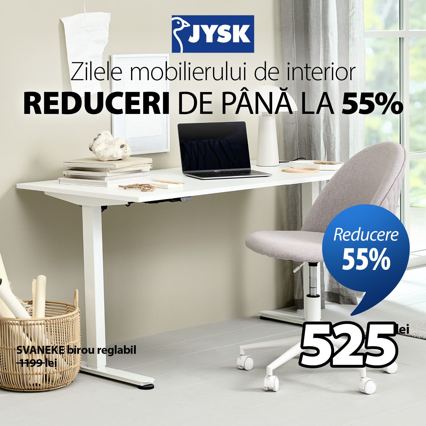 JYSK Romania Facebook ad