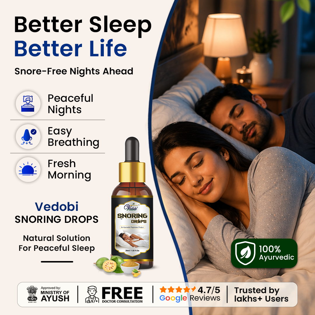 Vedobi India Facebook ad: Peaceful Nights, Refreshed Mornings