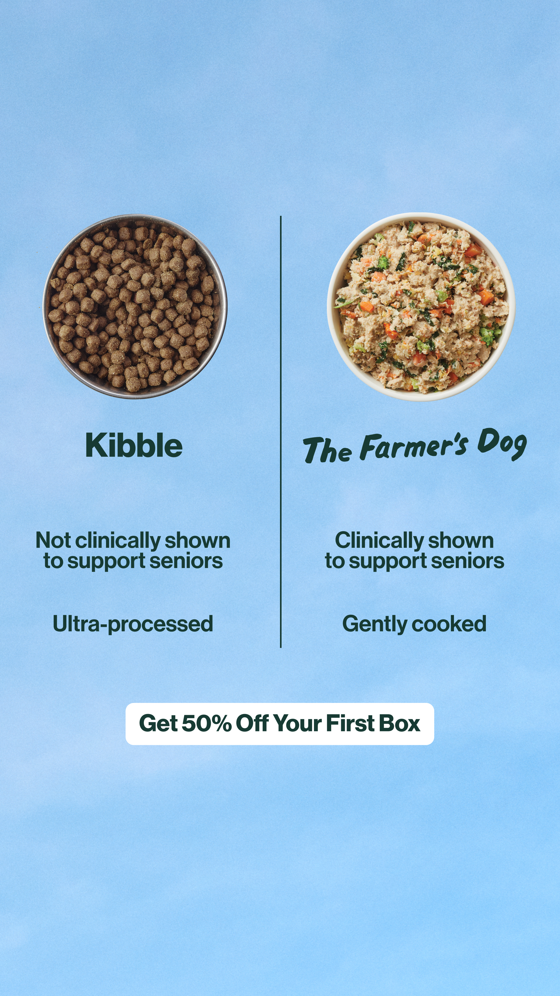 The Farmer's Dog Facebook ad