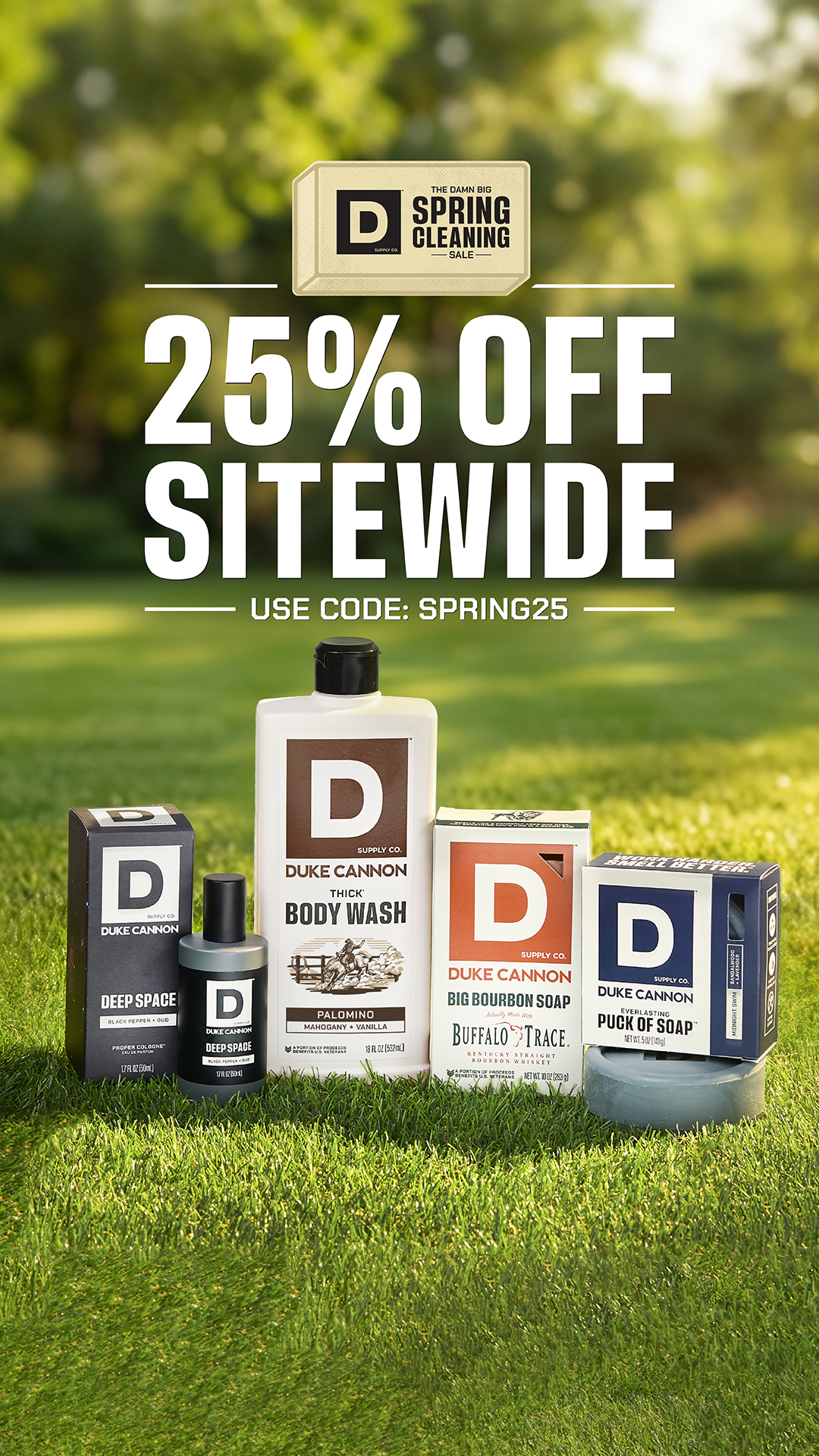 Duke Cannon Supply Co. Facebook ad