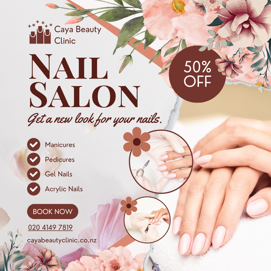 Panmure Massage Facebook ad: 50% Off All Nail Services, Limited Time Offer!