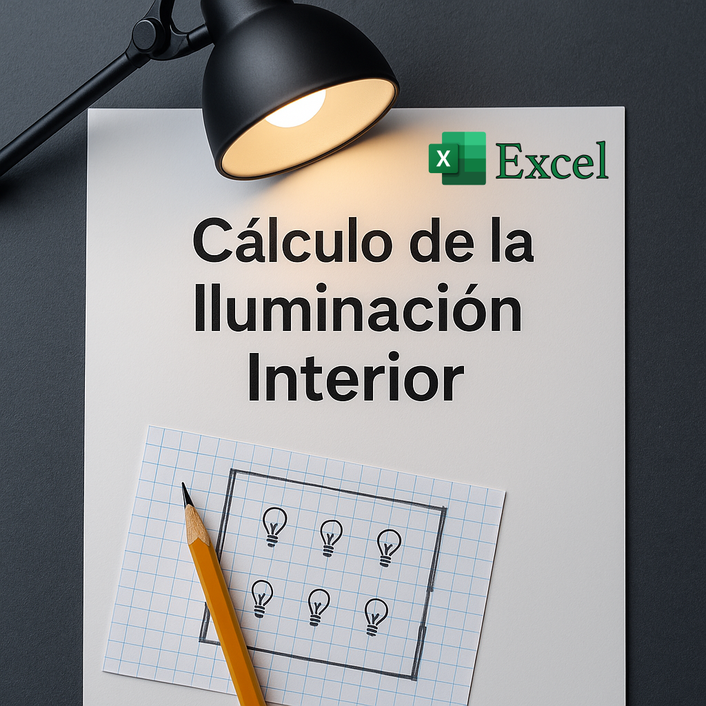Instalaciones eléctricas media y baja tensión, y mas Facebook ad: Excel para Cálculo de Iluminación