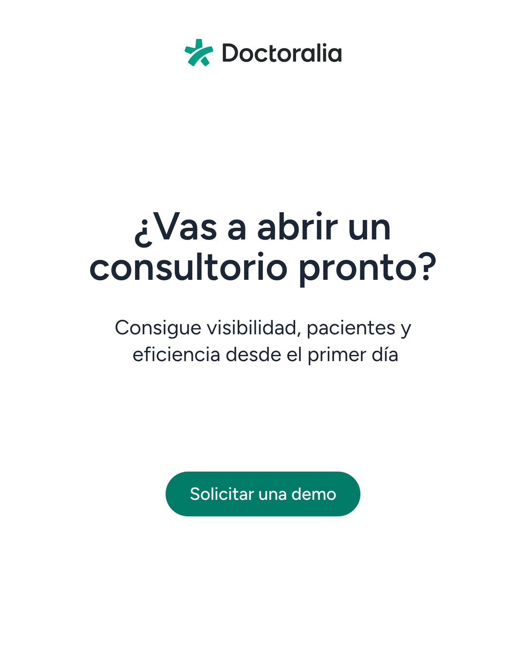 Doctoralia Colombia Facebook ad from Jul 15, 2026