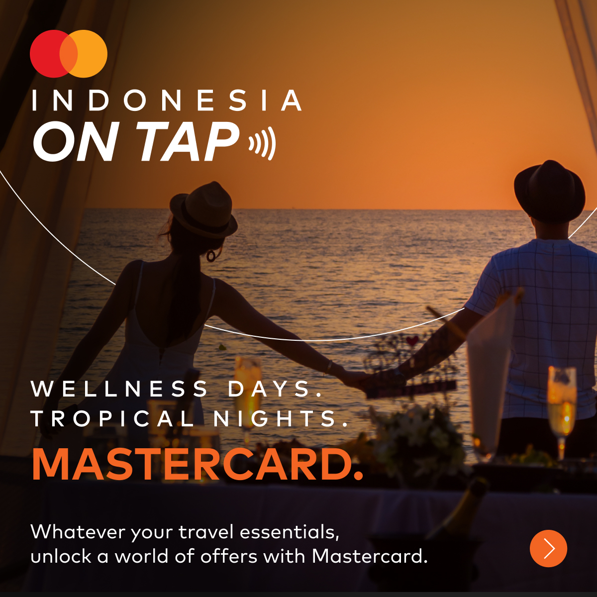 Mastercard Facebook ad: Enjoy over 50 offers on tap with Mastercard…