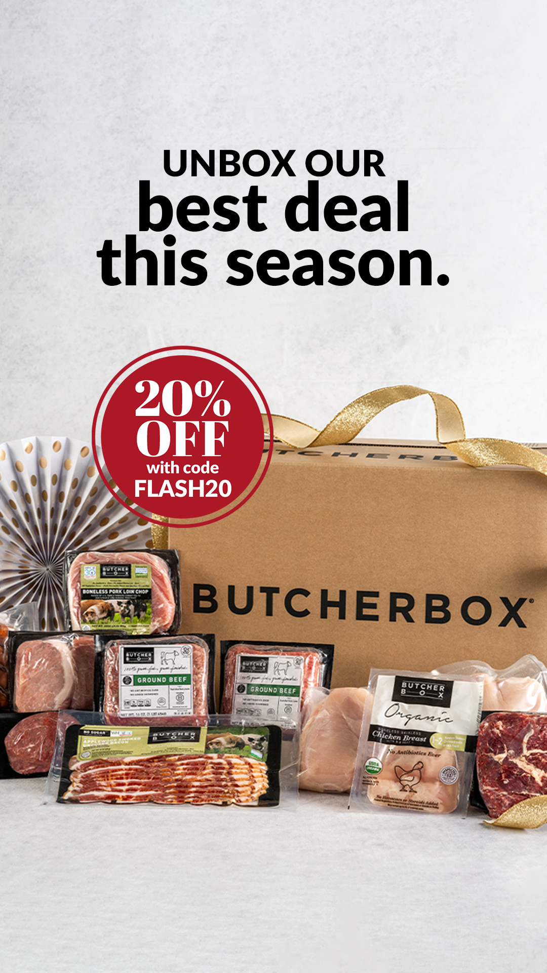 ButcherBox Facebook ad