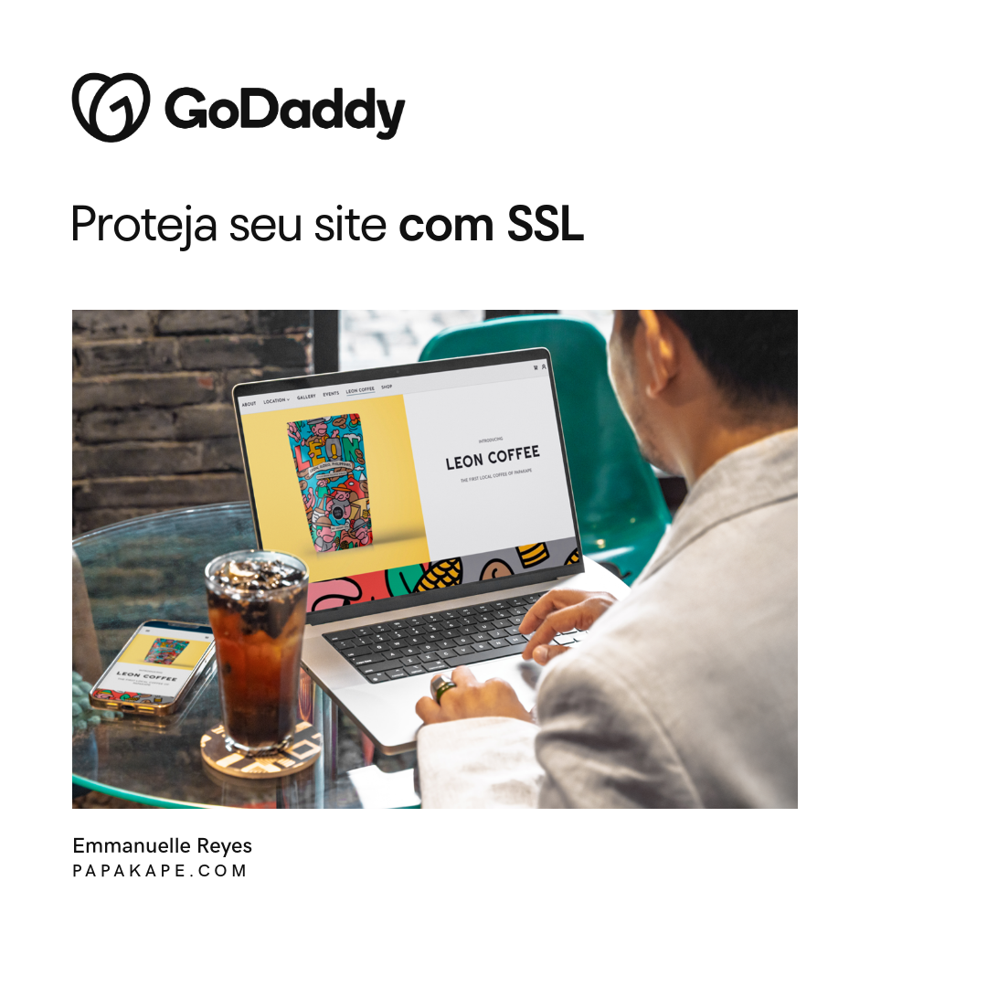 GoDaddy Facebook ad