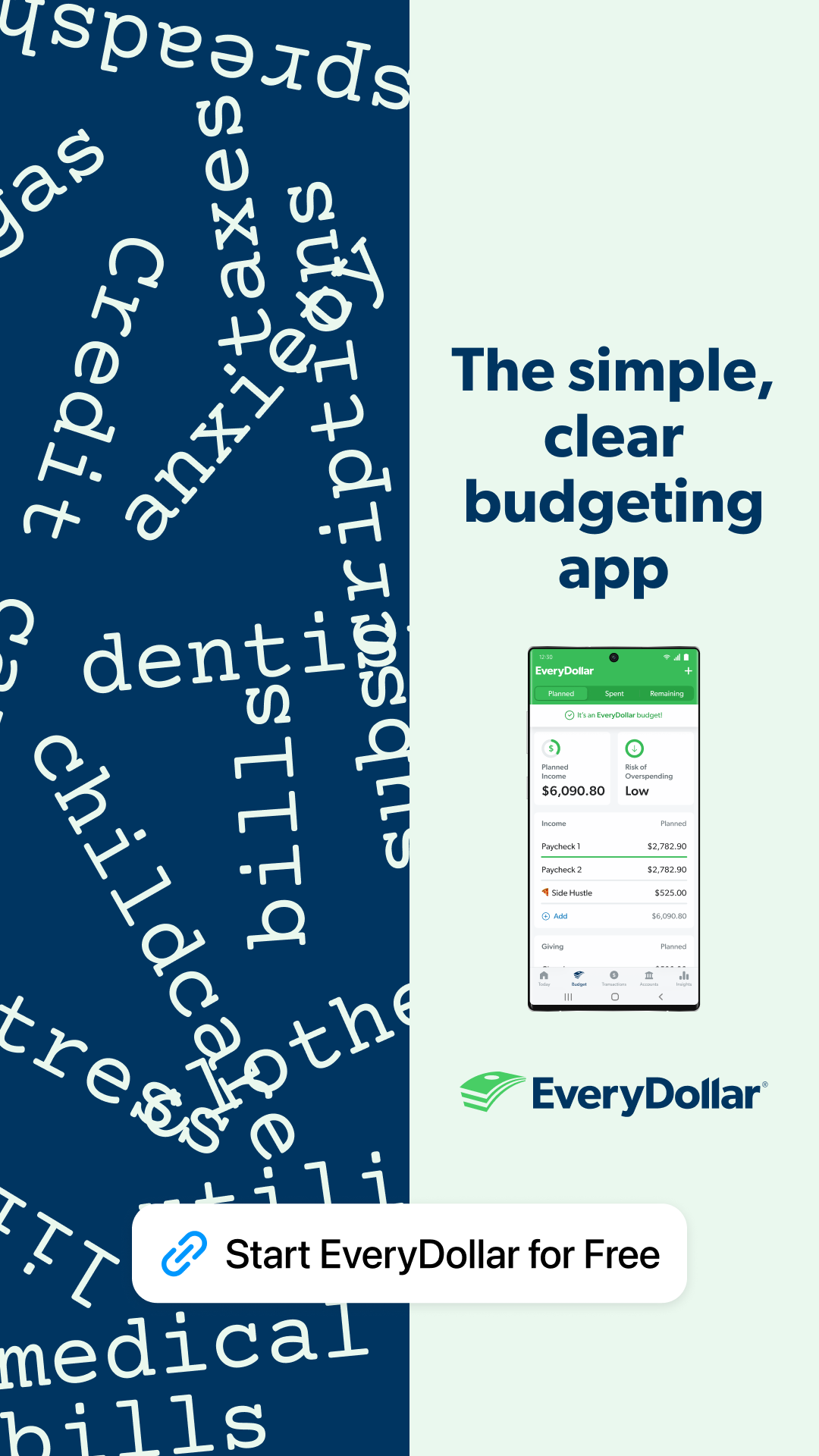 EveryDollar Facebook ad