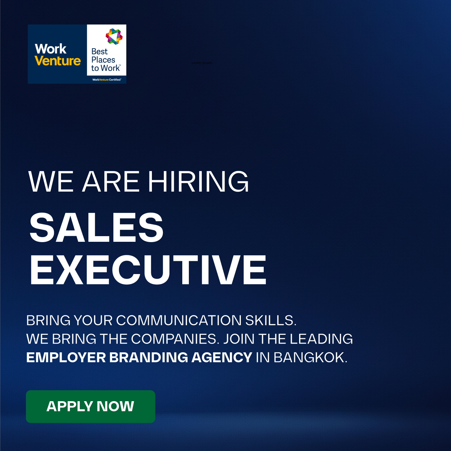 WorkVenture Facebook ad