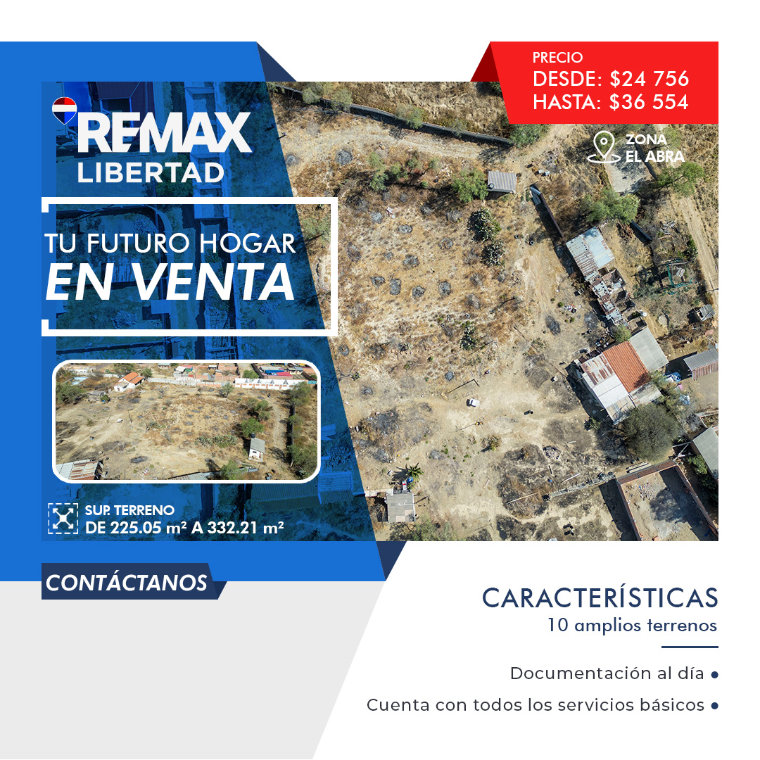 Sergio Reyes - Remax Libertad Facebook ad: Excelente oportunidad de inversión, 10 hermosos lotes en…