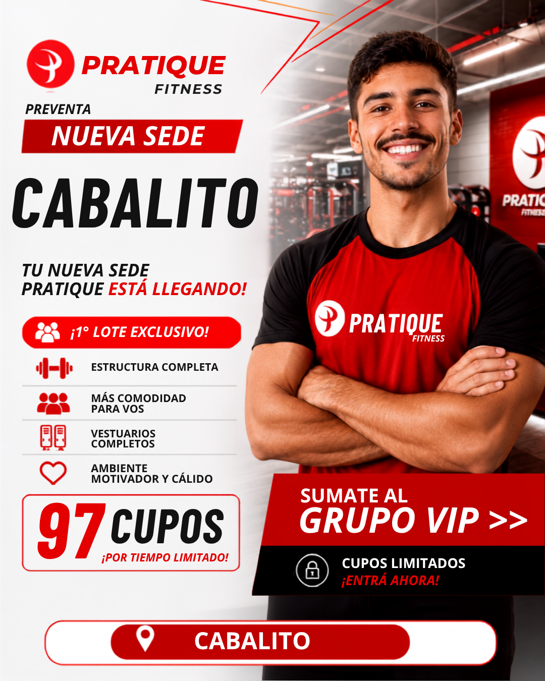 Pratique Fitness - Argentina Facebook ad