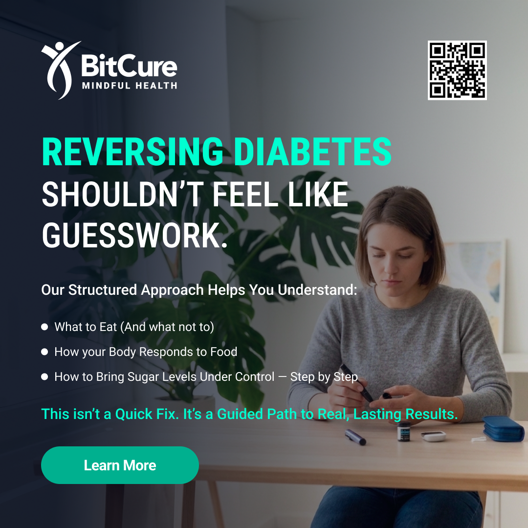 BitCure Mindful Health Facebook ad from Jun 8, 2026