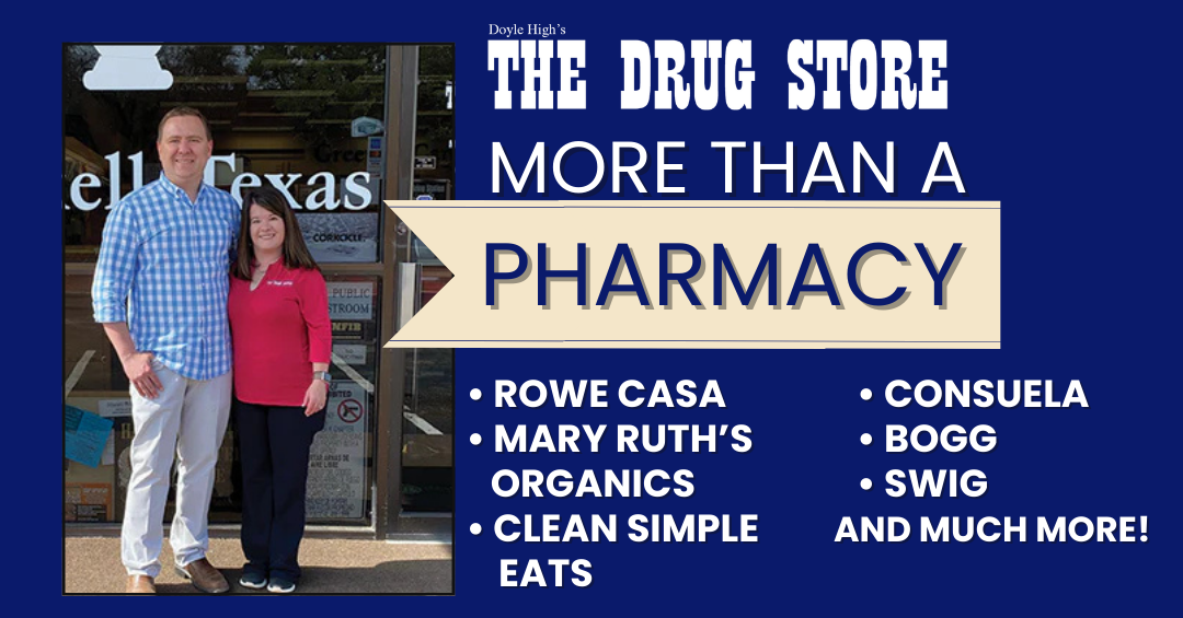 The Haskell Drug Store Facebook ad