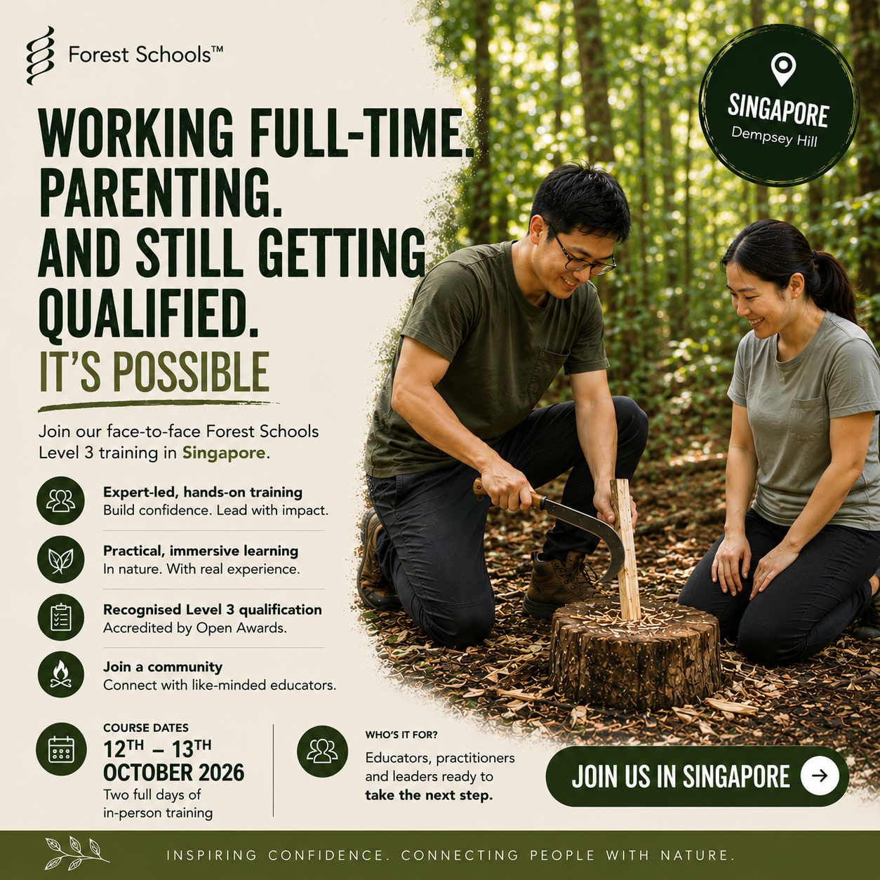 Forest Schools Facebook ad