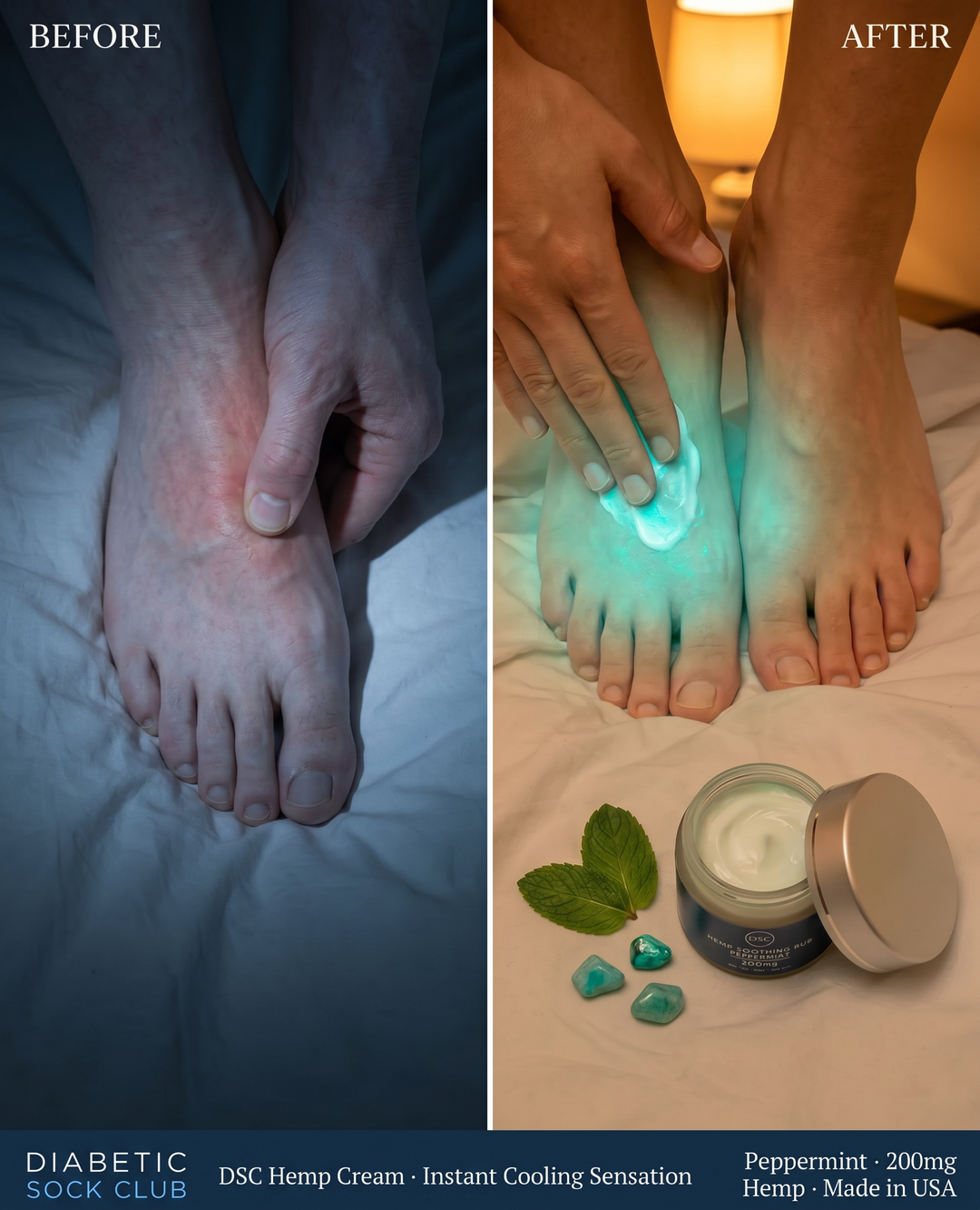 Diabetic Sock Club Facebook ad
