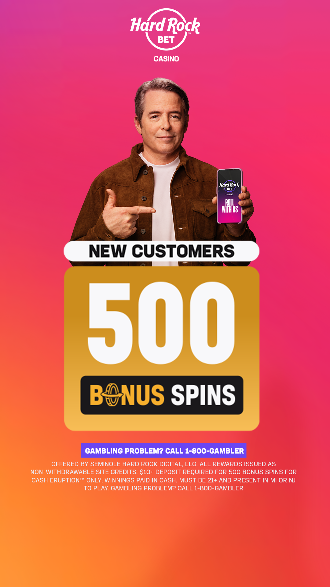 Hard Rock Bet Facebook ad