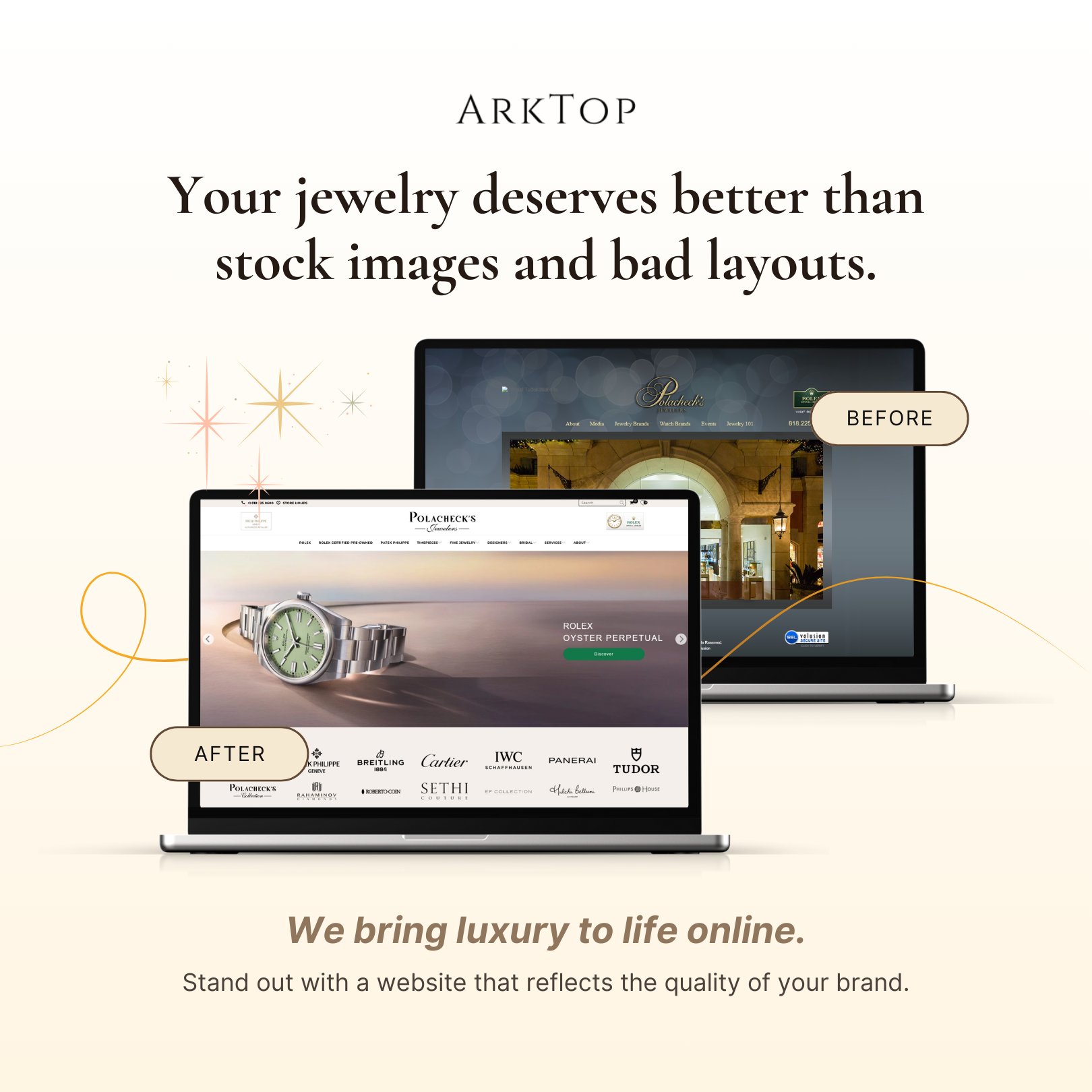 ARKTOP Facebook ad