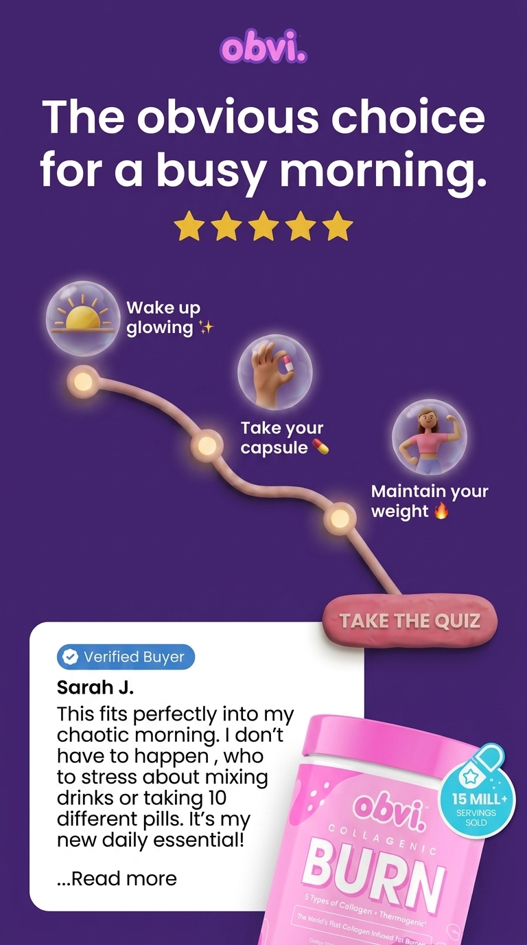 Obvi Health Facebook ad