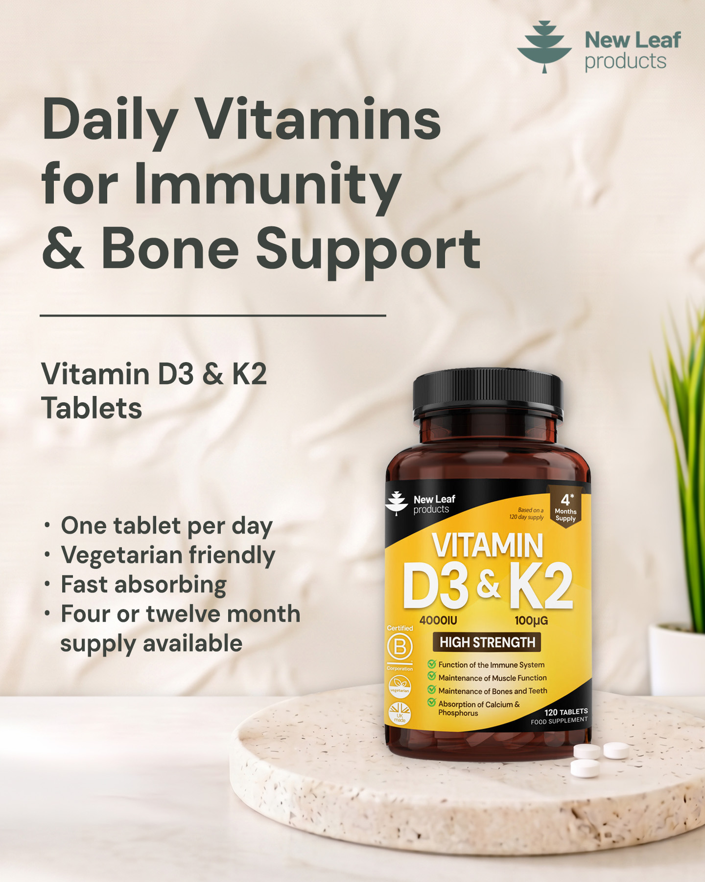 New-Leaf-Products.com Facebook ad