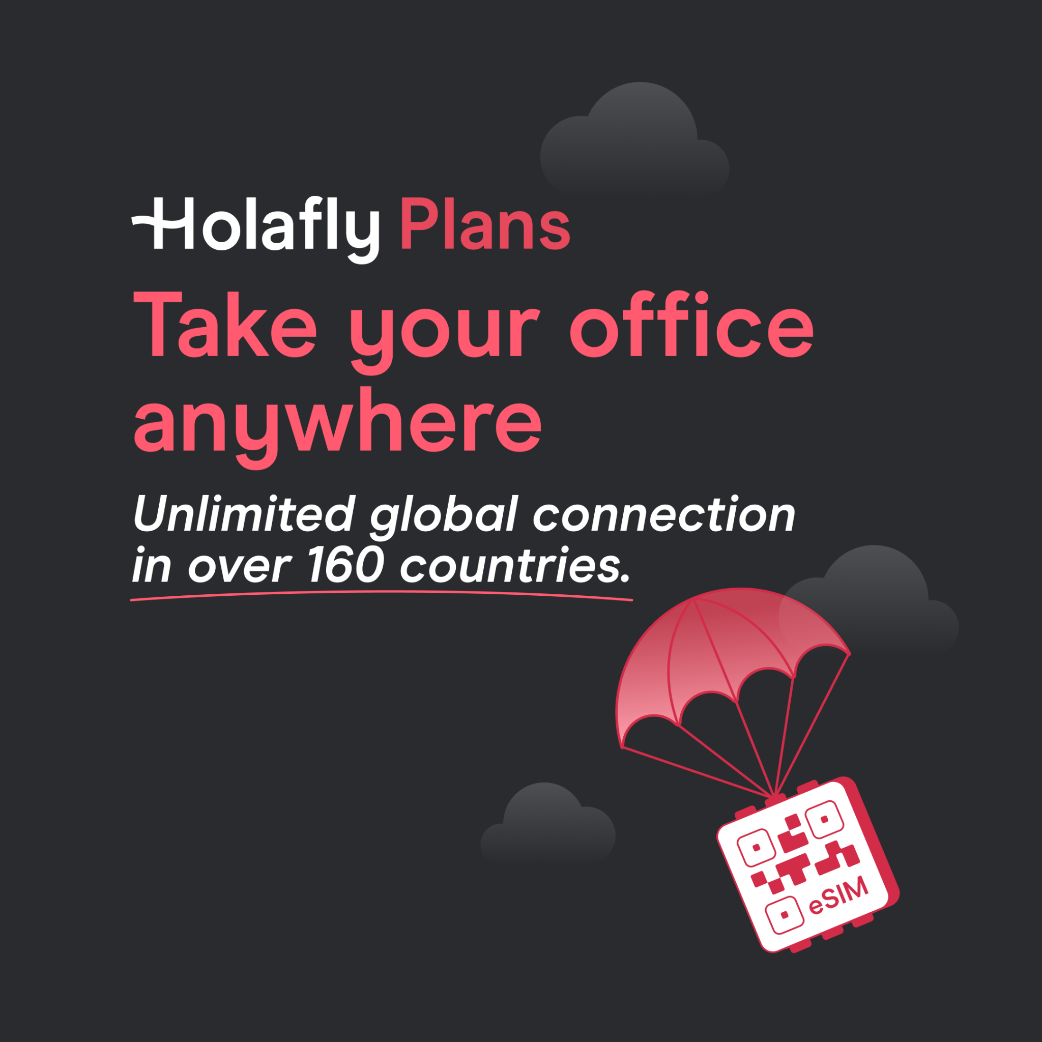 Holafly - English Facebook ad