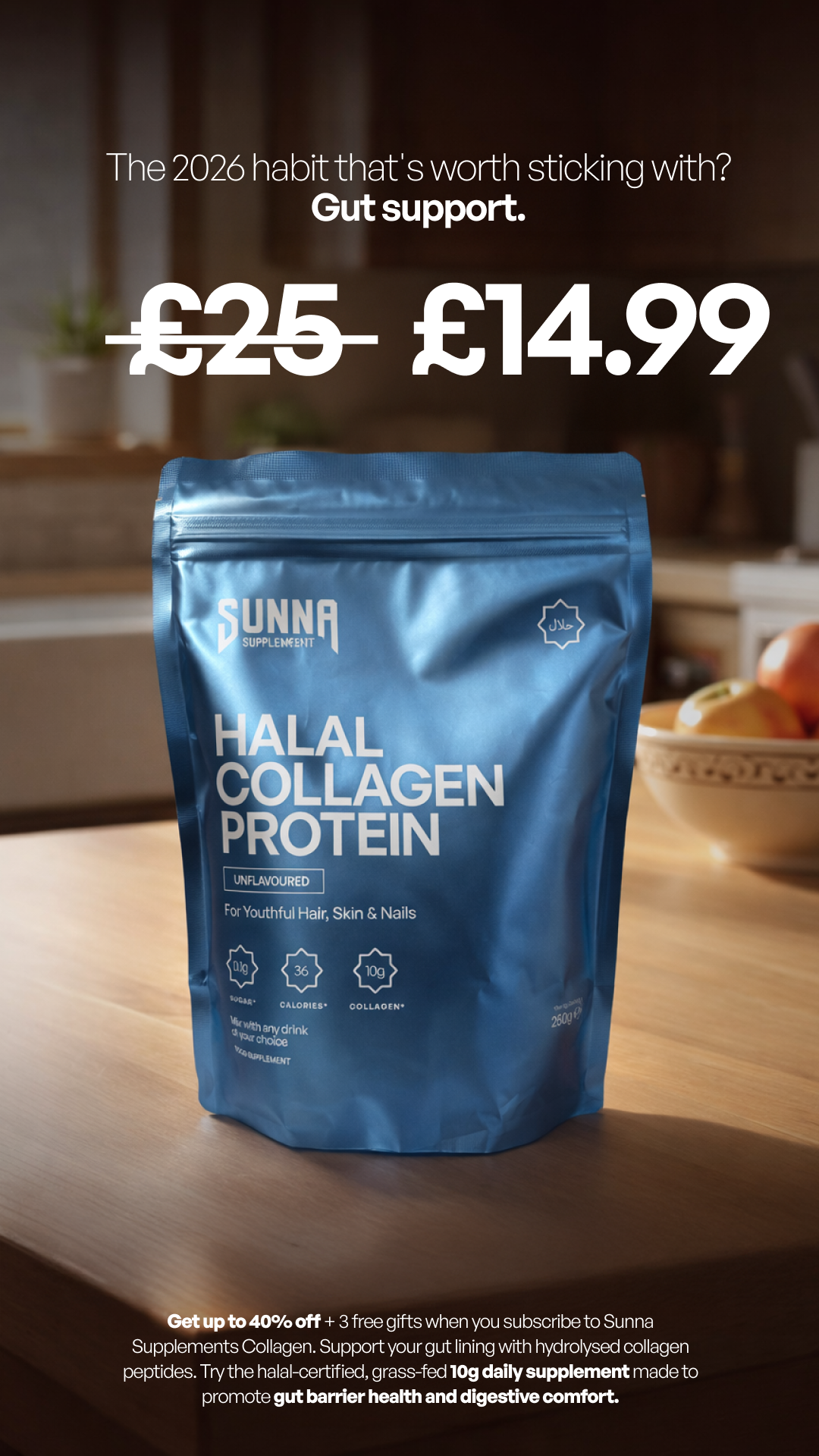 Sunna Supplements Facebook ad