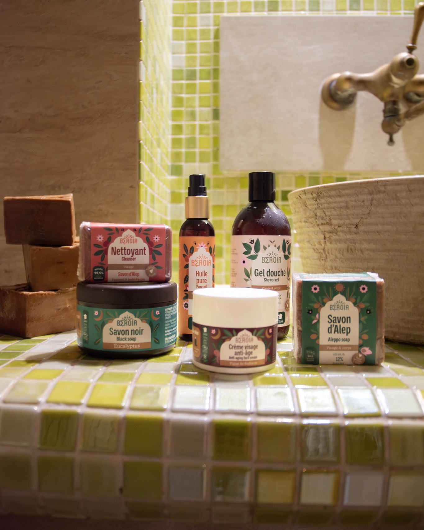 Beroia skincare Facebook ad: Beroïa