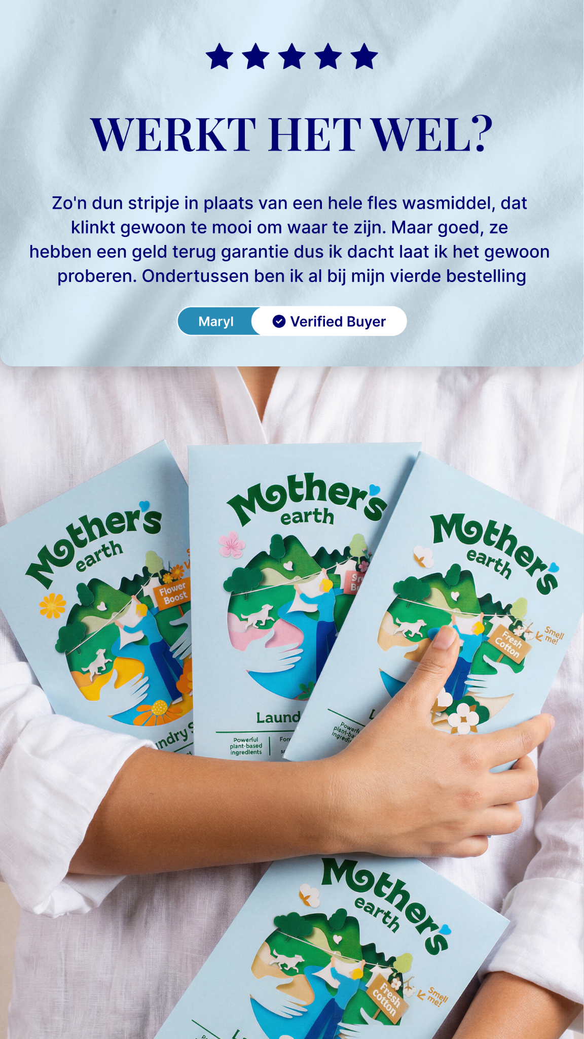 Mothers Earth Facebook ad