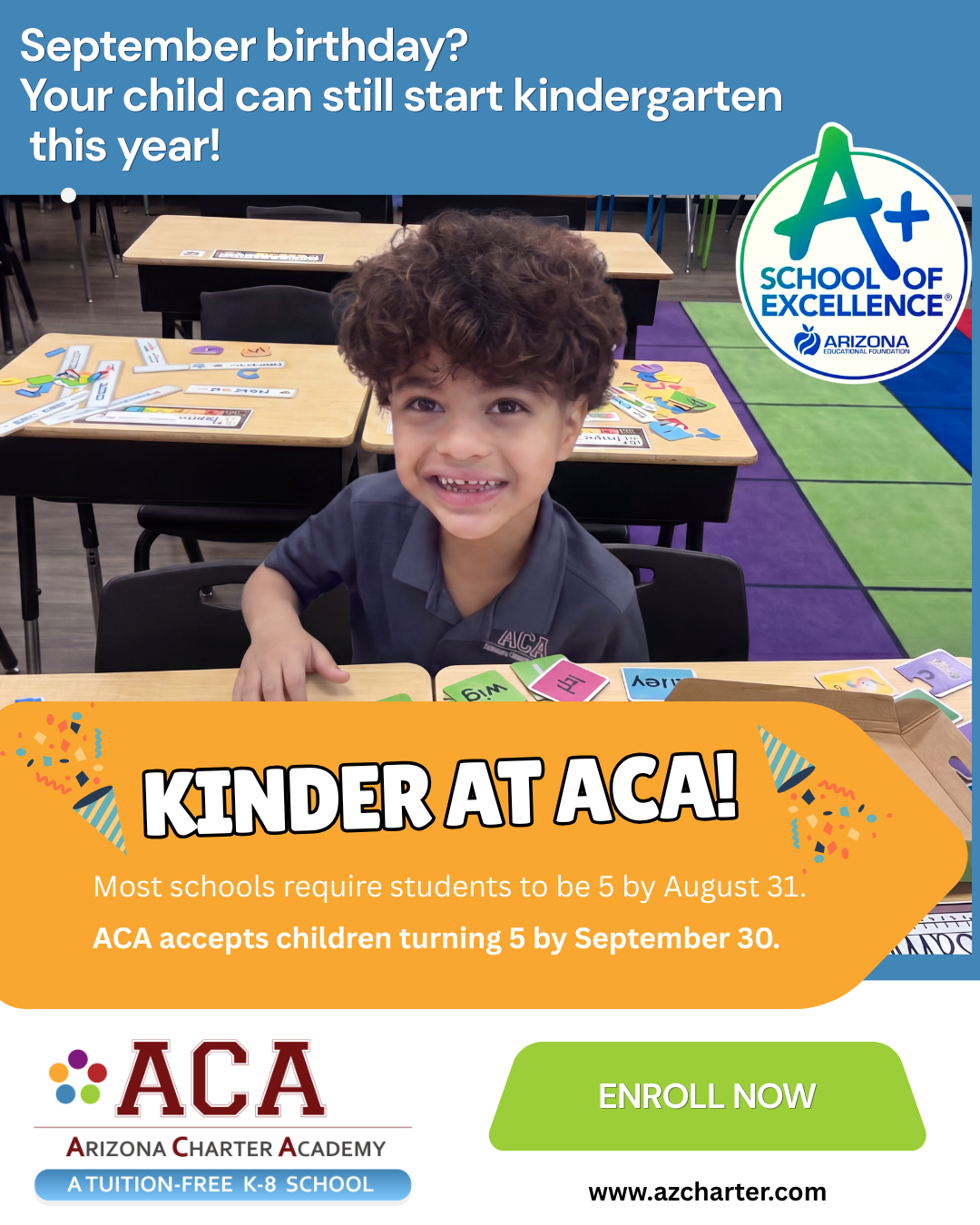 Arizona Charter Academy Facebook ad