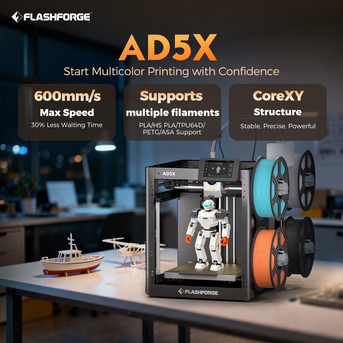 Flashforge Facebook ad