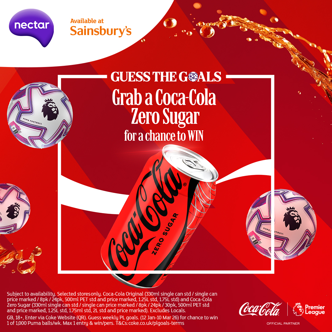 Nectar Facebook ad: Coca-Cola Guess The Goals