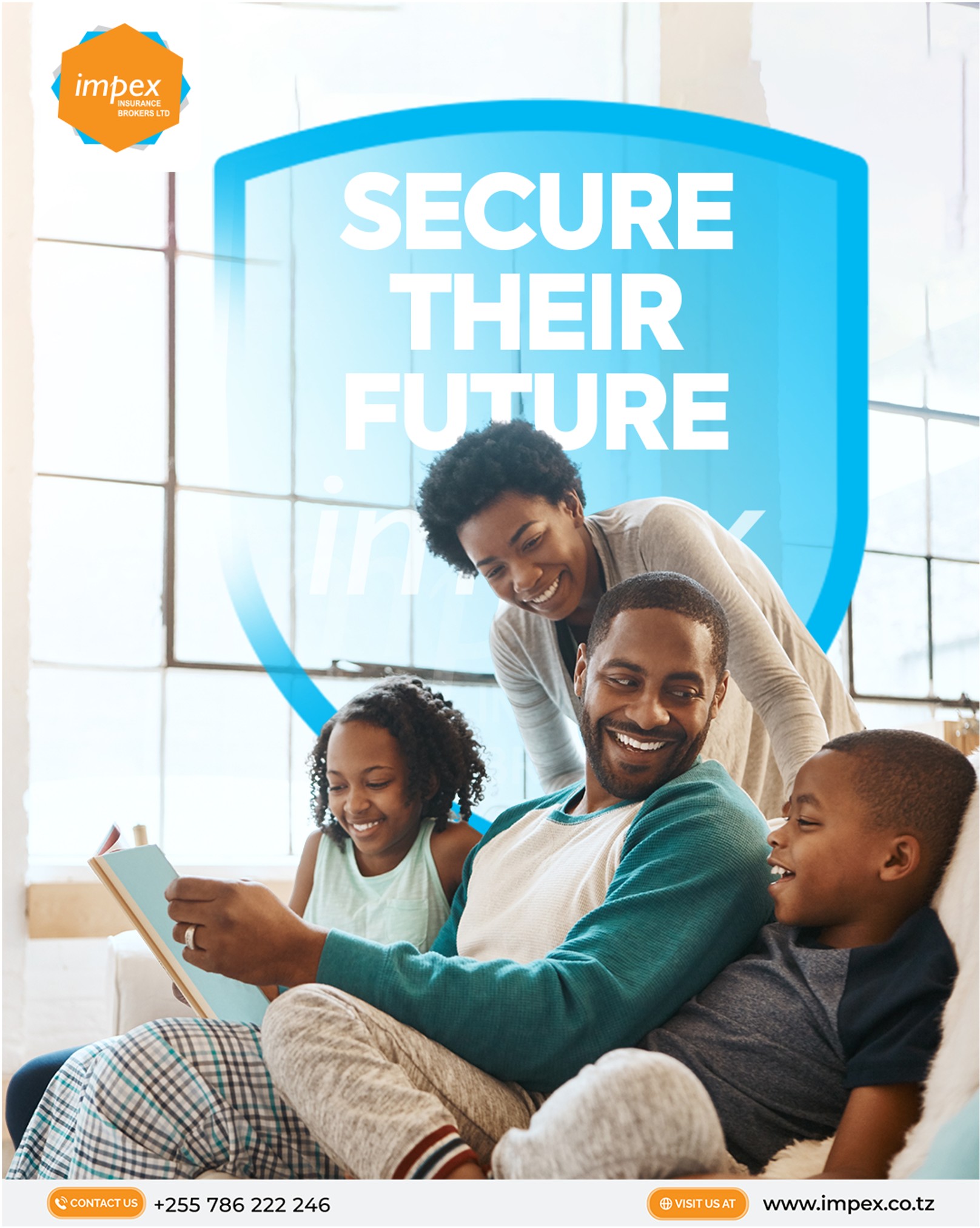 Impex Insurance Brokers Ltd Facebook ad: Peace of mind is priceless.