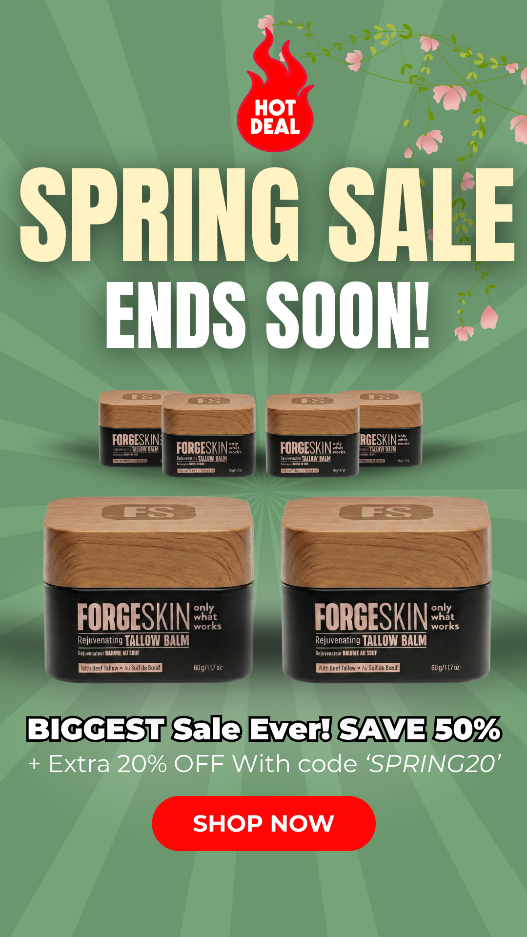 Forge Men Facebook ad