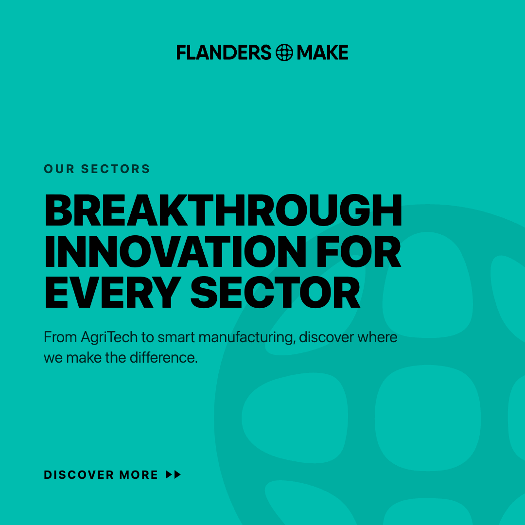 Flanders Make Facebook ad: Every company faces complex technological challenges.