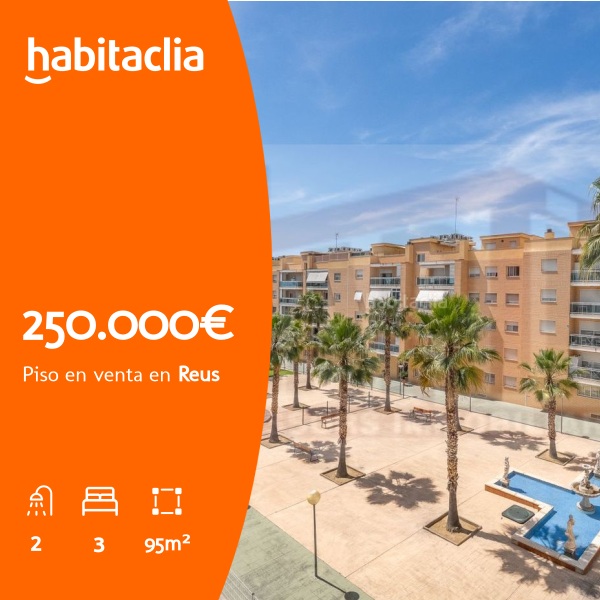 habitaclia.com Facebook ad: Encuentra tu nuevo hogar en habitaclia