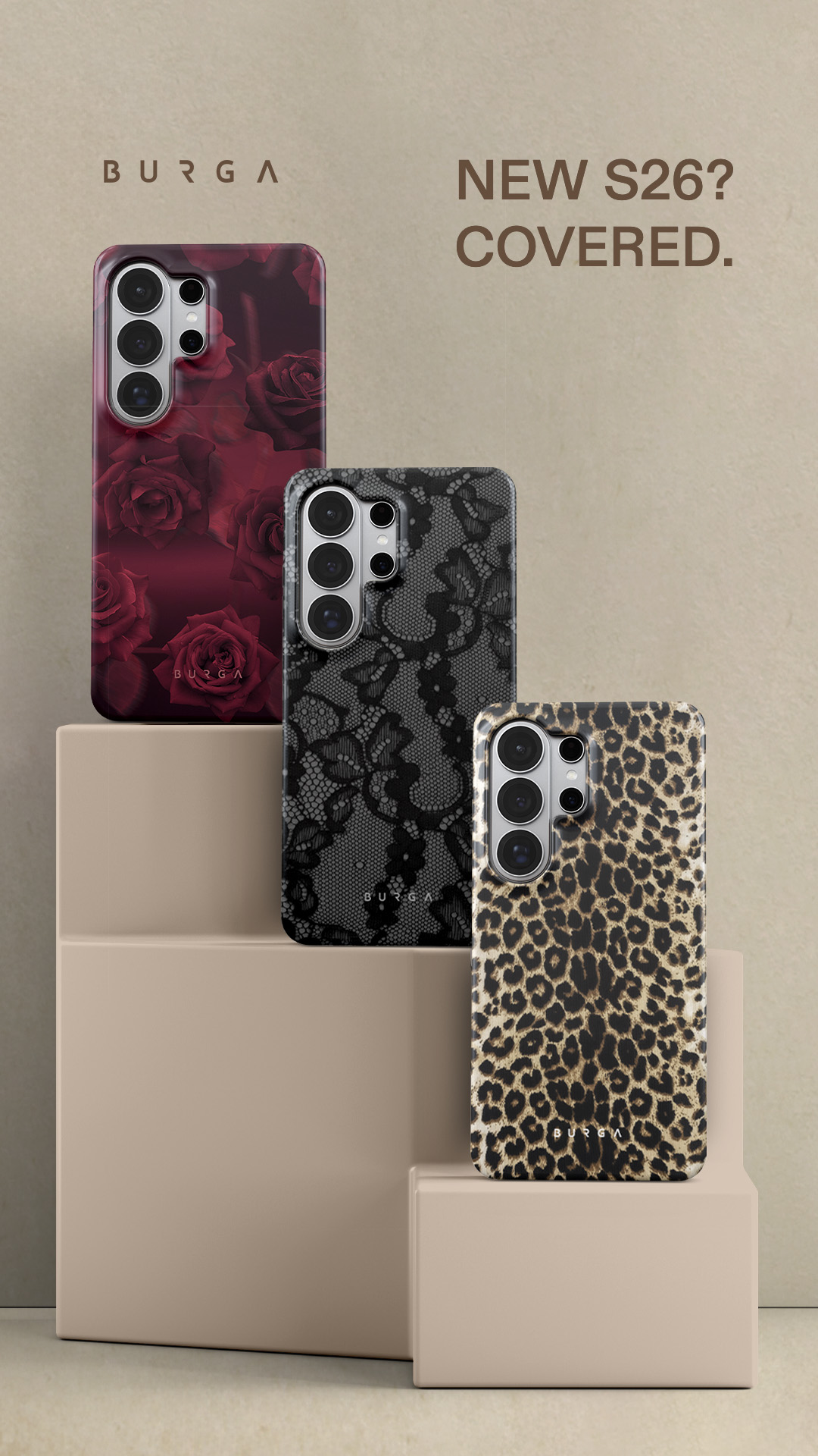 BURGA Cases Facebook ad