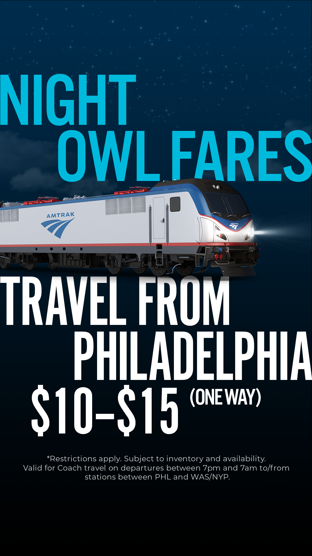 Amtrak Facebook ad from Dec 3, 2025