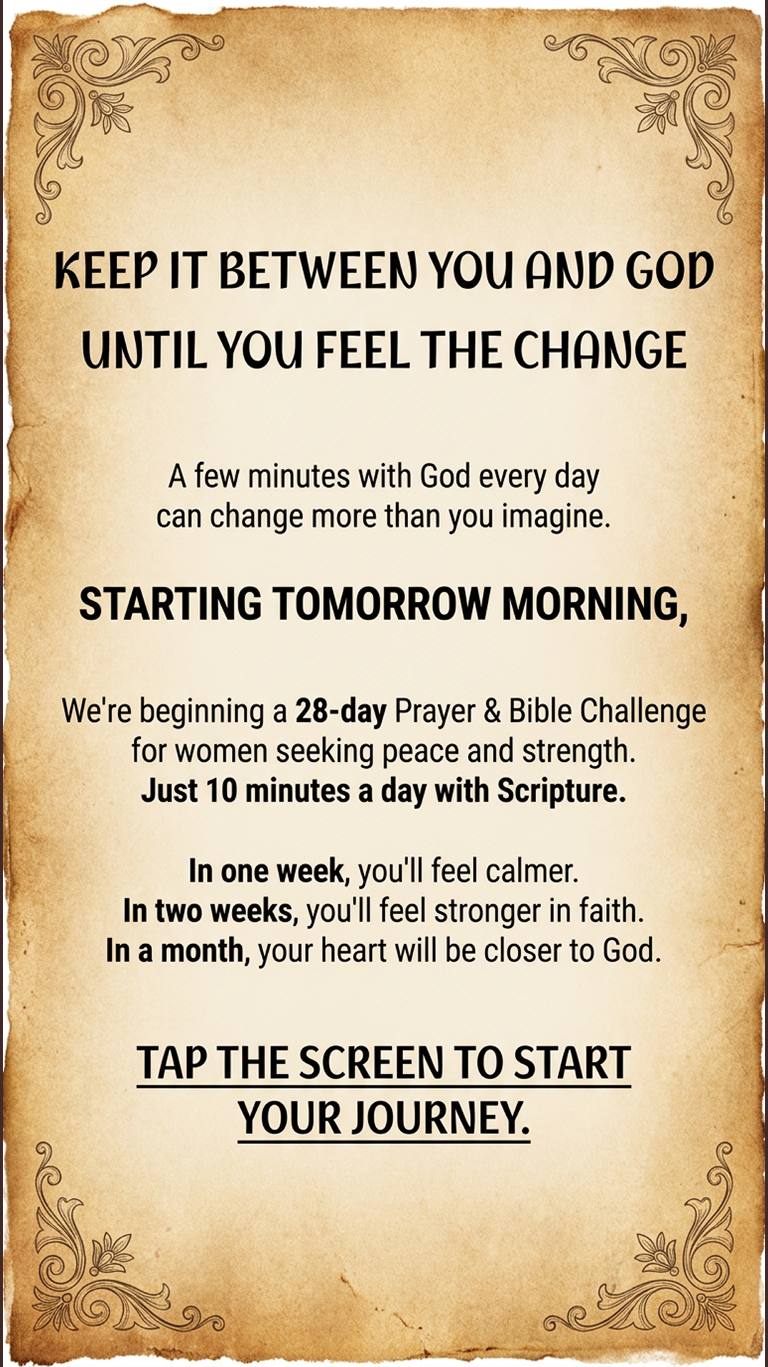 Bible for Women Facebook ad