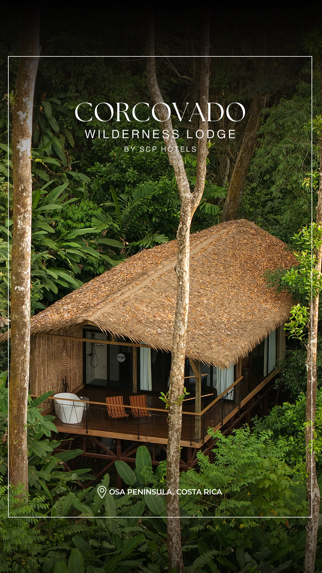 SCP Corcovado Wilderness Lodge Facebook ad