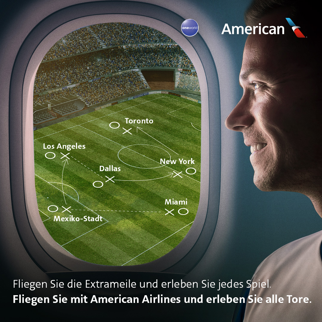 American Airlines Facebook ad