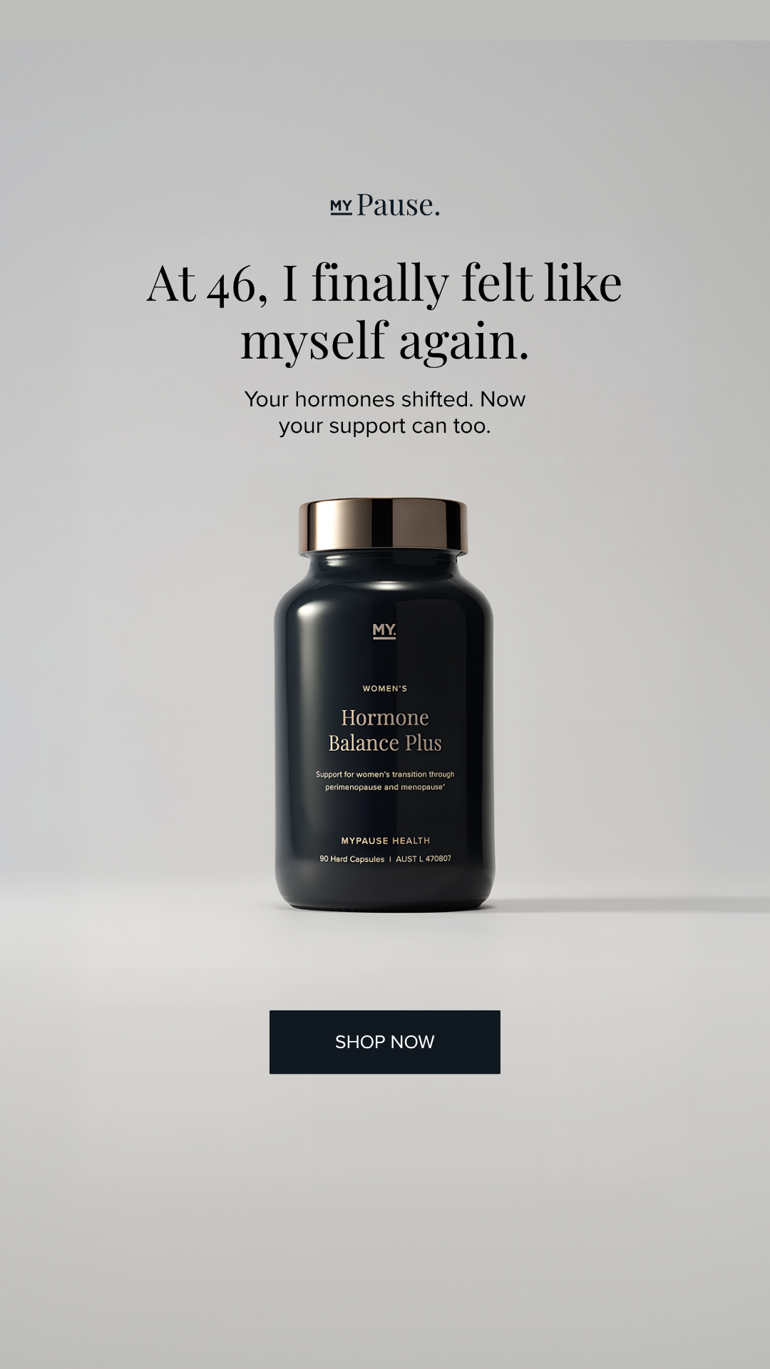 MyPause Health Facebook ad