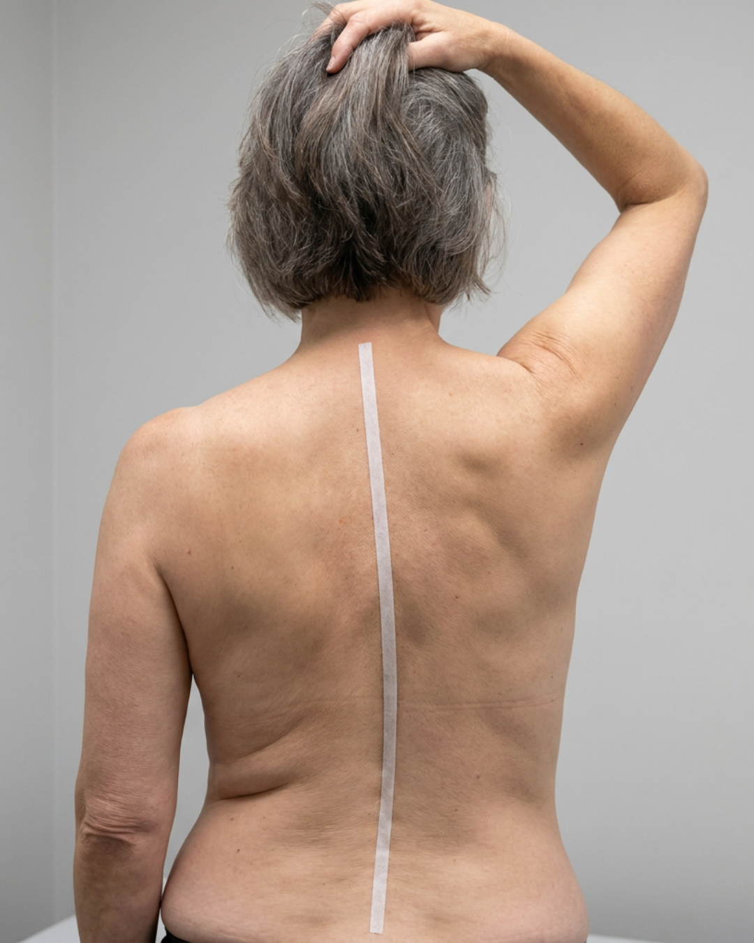 Margaret Hooper Facebook ad: My Scoliosis Curve Stayed the Same. My Pain Kept Getting…