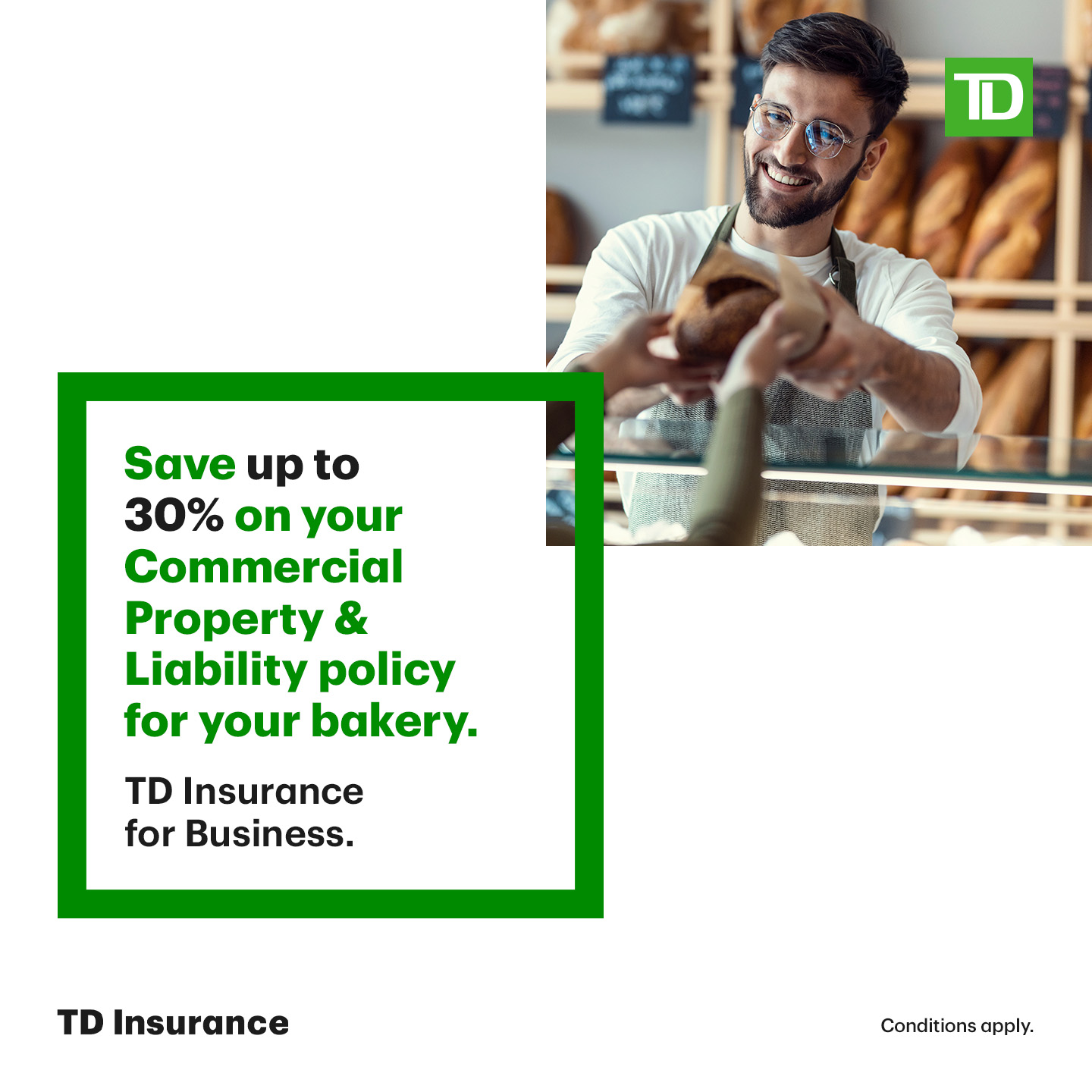 TD Insurance Facebook ad