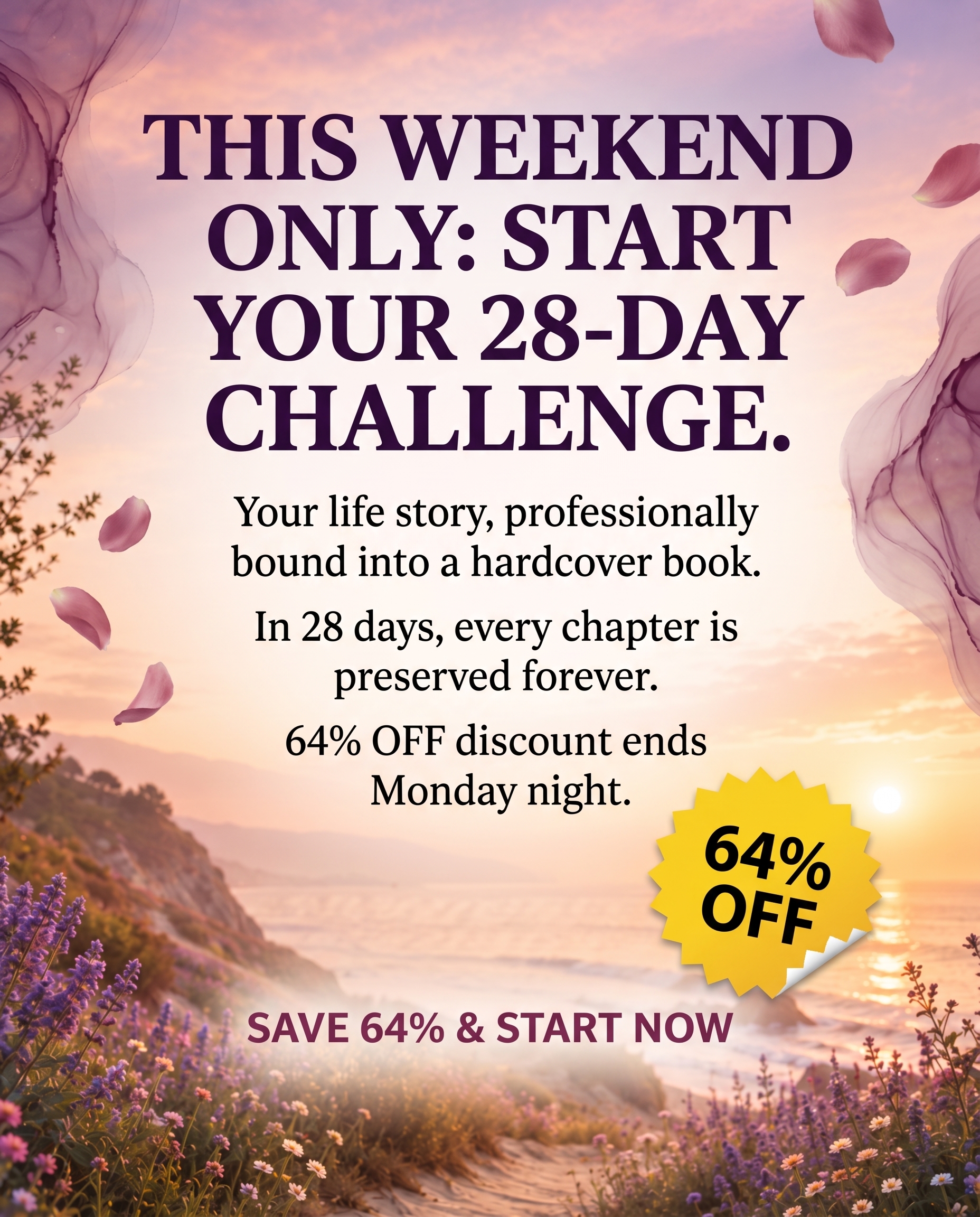 Memowrite Facebook ad